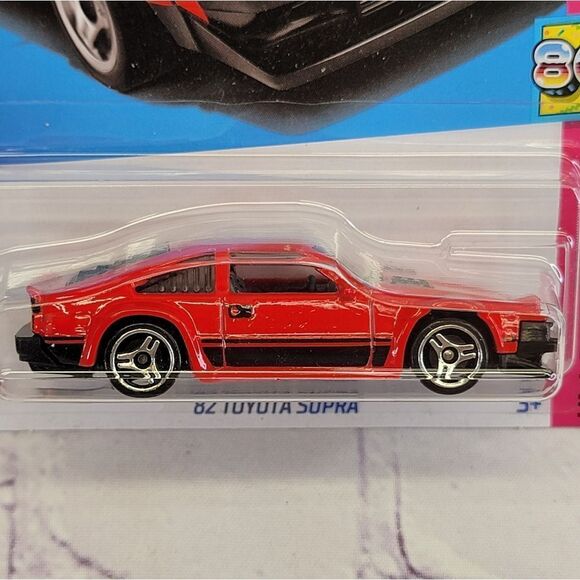 NIB Hot Wheels '82 Toyota Supra - HW: The '80s - HKG87 - Red - 167/250 - 10/10 - Picture 3 of 8